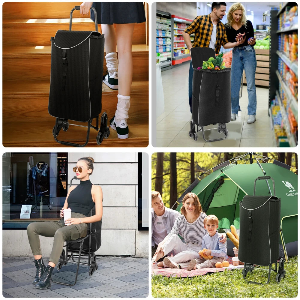 Stair Climbing Grocery Trolley