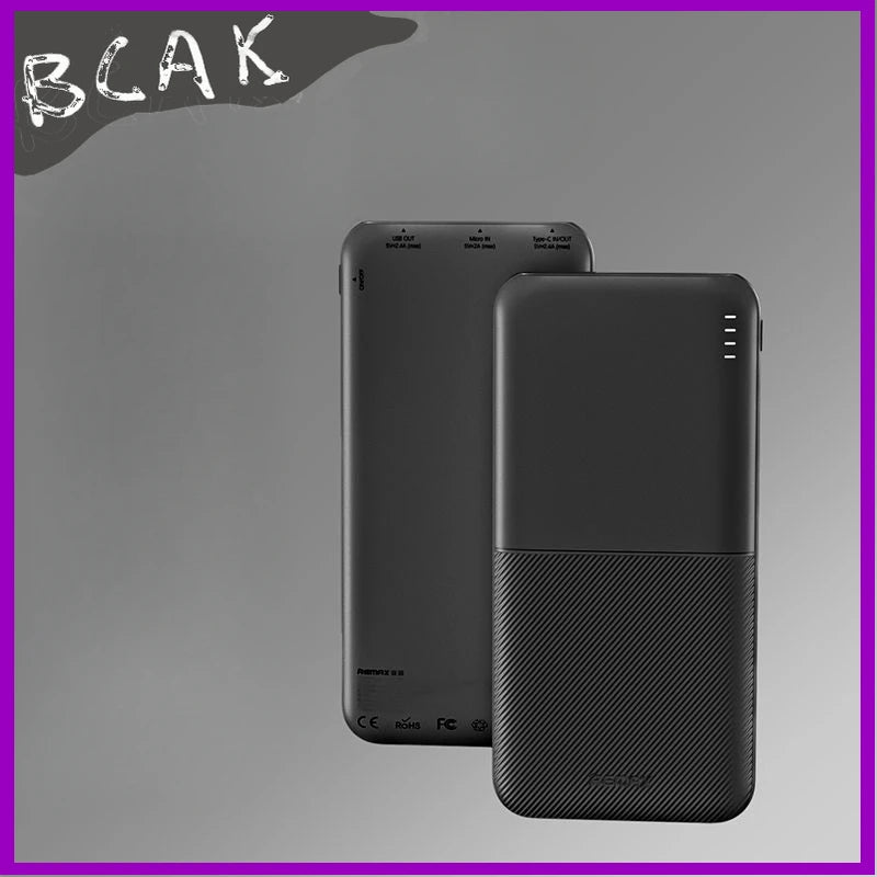 New Style Power Bank 20000mAh 10,000 Large Capacity Durable Fast Charging Mobile New Style Power Supply BCAK