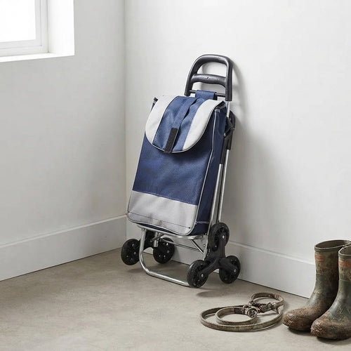 Folding Stair Climbing Grocery Cart